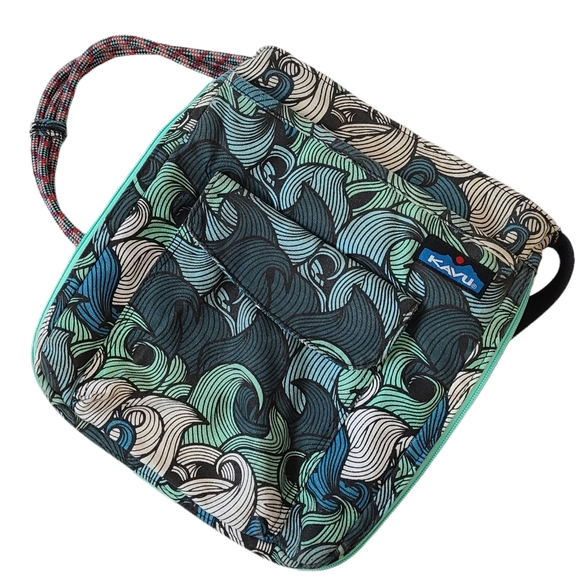 Kavu Handbags - Kavu Ocean Water Rope Sidewinder Crossbody Bag